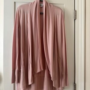 Athleta Blush Draped Cardigan